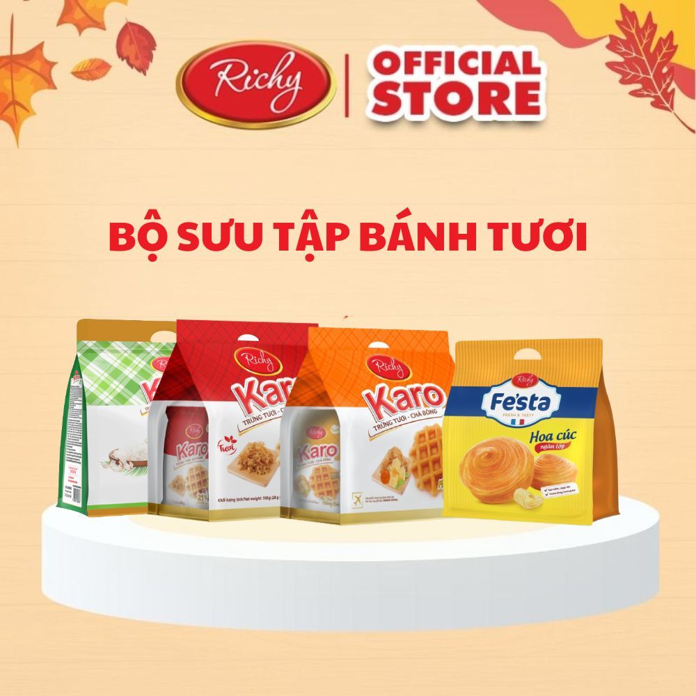 Bộ sưu tập bánh tươi Richy