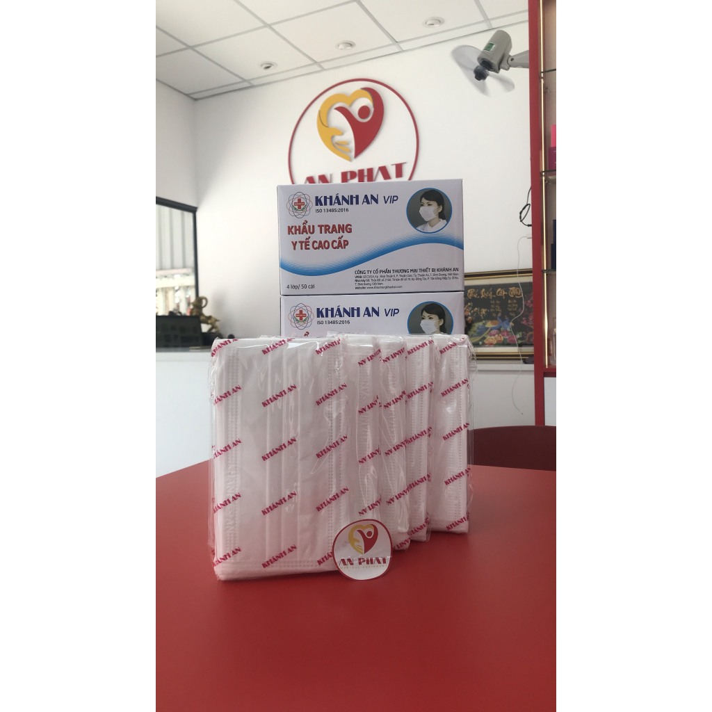Khẩu trang Khánh An trắng