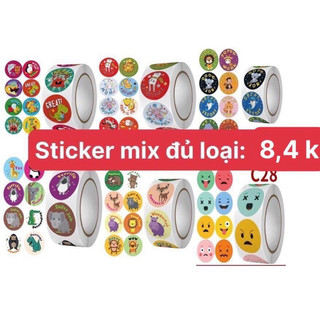 Sticker cuộn khen thưởng