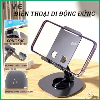 Giá Đỡ Hợp Kim Để Bàn Cho Điện Thoại Di Động Và Máy Tính Bảng /Giá đỡ điện thoại di động để bàn có thể gập gọn