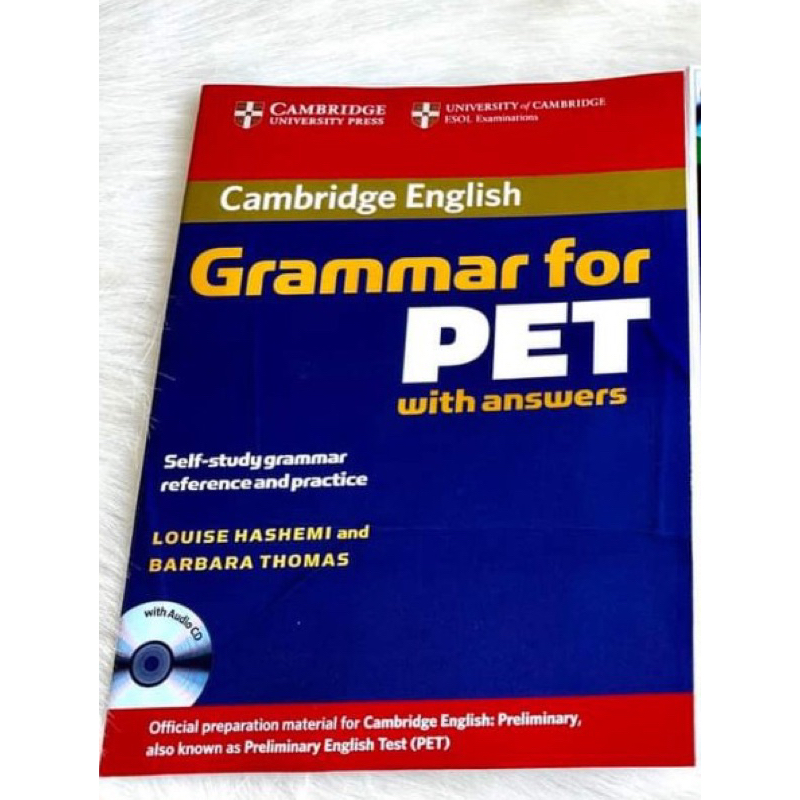 Cambridge Grammar For Pet