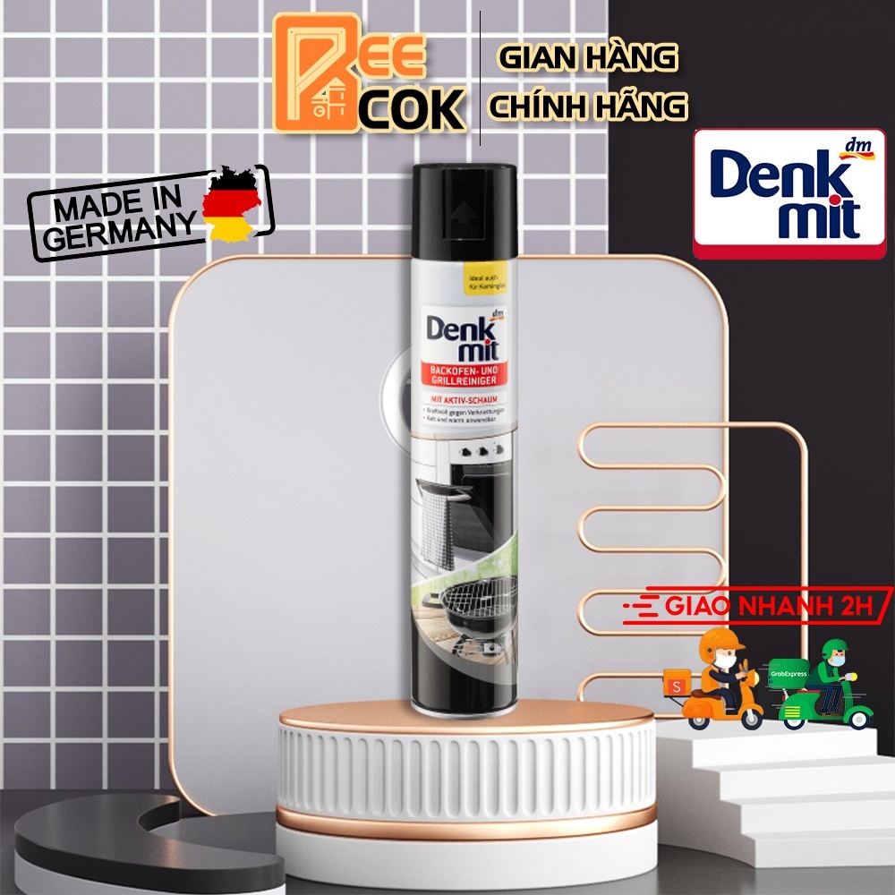 Xịt vệ sinh lò nướng - lò vi sóng - nồi chiên không dầu denkmit