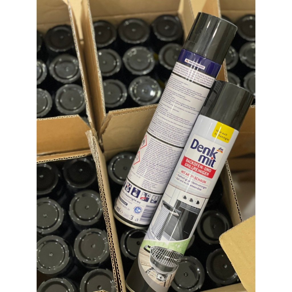 Xịt vệ sinh lò nướng - lò vi sóng - nồi chiên không dầu denkmit