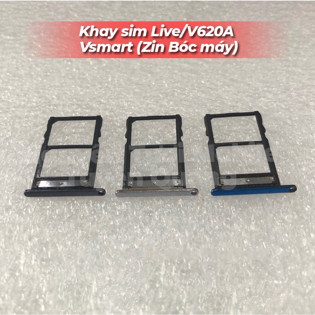 Khay sim Live/V620A Vsmart (Zin Bóc máy)