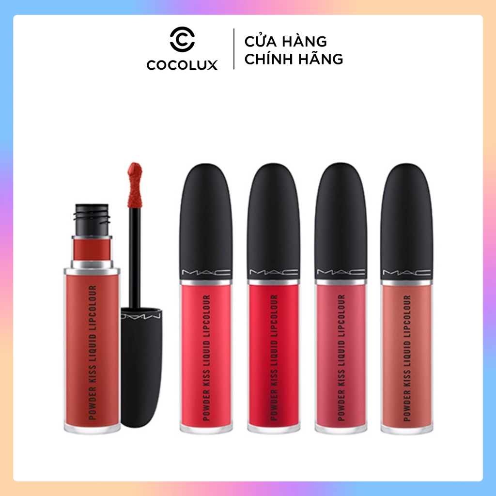 Son Kem MAC Powder Kiss Liquid Lipcolour 5ml