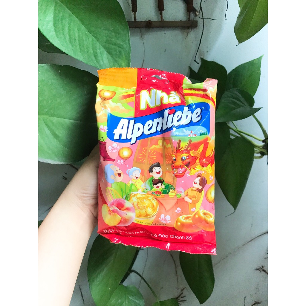 Kẹo Hương Trà Đào Chanh Sả Alpenliebe