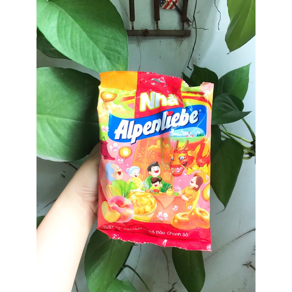 Kẹo Hương Trà Đào Chanh Sả Alpenliebe