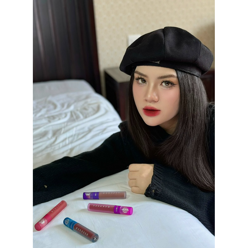 SON KEM LÌ MỊN MÔI BERNICE MẪU MỚI  - SON KEM BERNICE CHÍNH HÃNG 100%