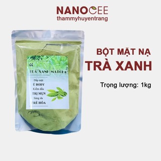 Mặt Nạ Trà Xanh Handmade - Giảm Mụn Ẩn & Tắm Trắng