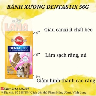 Bánh xương cho chó con Pedigree Dentastix 56g