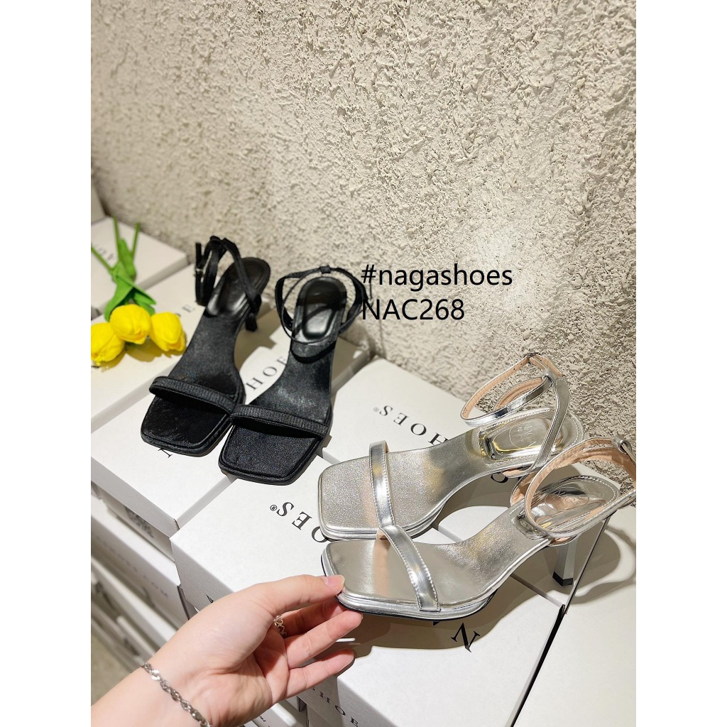 CAO GÓT NAGASHOES BASIC QUAI NGANG GÓT NHỌN 7P NAC268