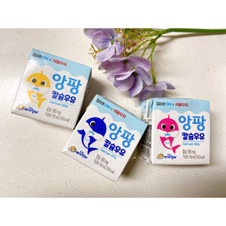 SỮA TƯƠI TIỆT TRÙNG PINKFONG BABY SHARK SEOUL MILK