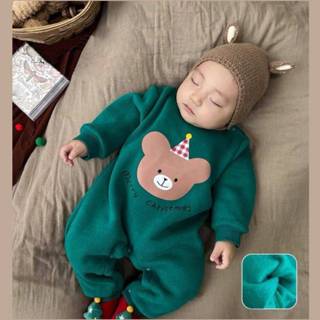 Body Cho Bé, Bodysuit Dài Tay Bé Trai Bé Gái Mẫu Áo Liền Quần Nỉ Bông Họa Tiết Cho Trẻ từ 3-12kg