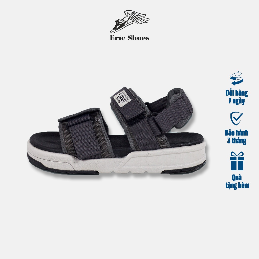 Sandal Vento chính hãng nữ SD-10033, Dép quai sau tháo rời đế bằng đi học