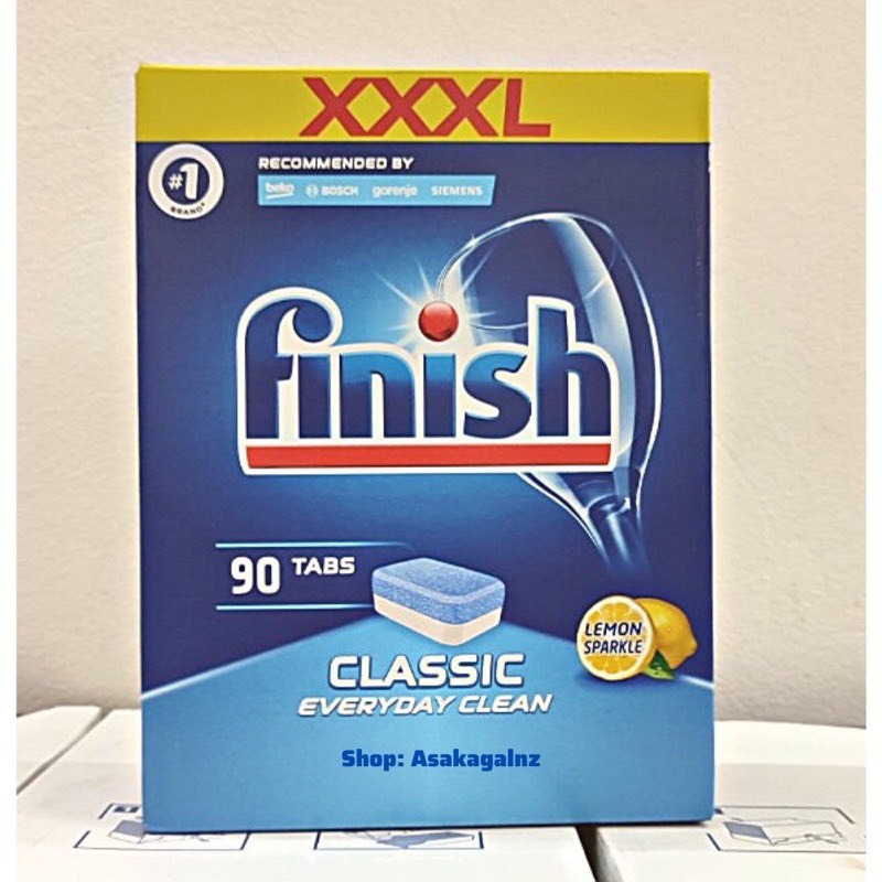 Viên rửa bát Finish Classic 90v