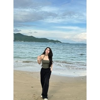 Áo ống dài có dây cột xinh