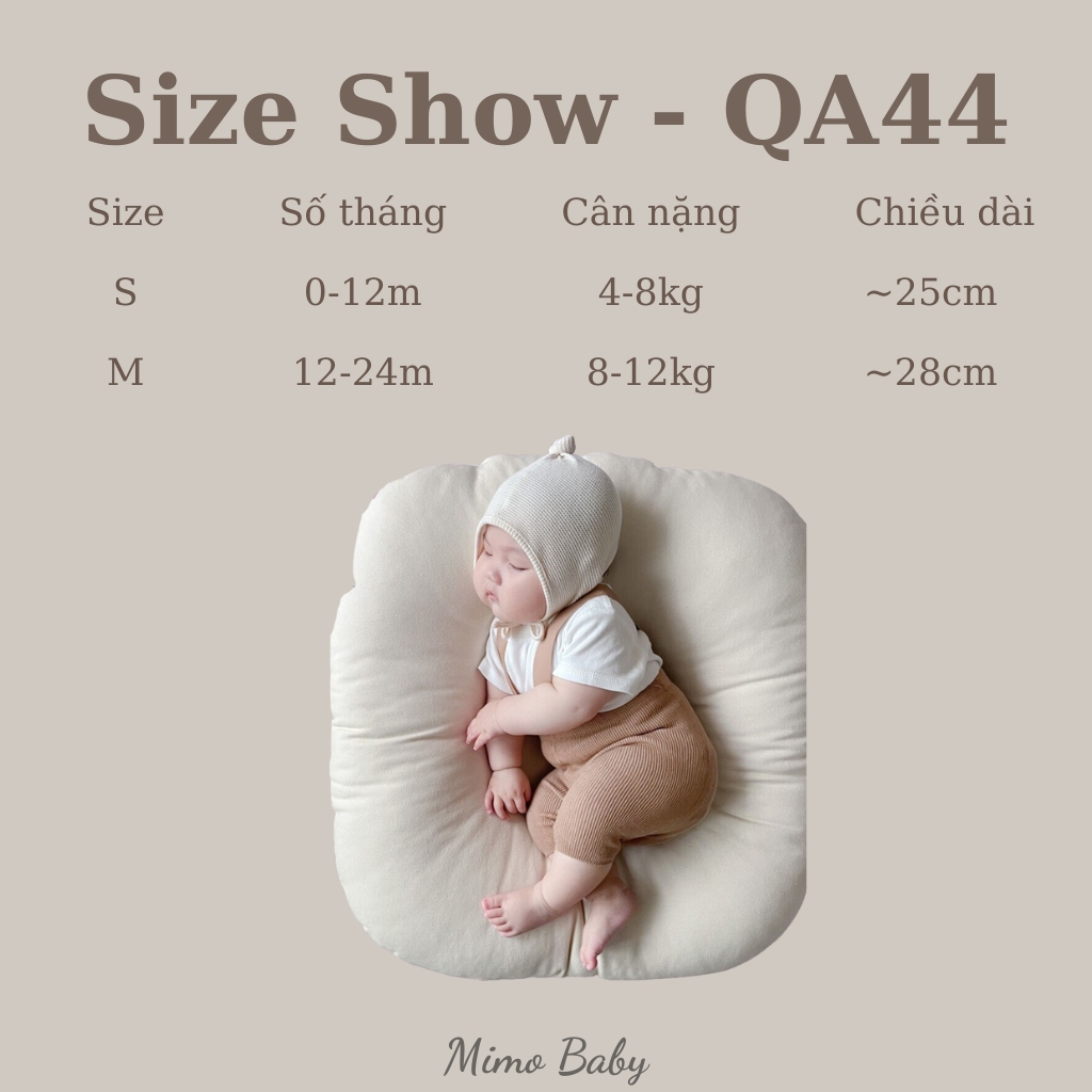 Quần tất yếm đùi phiên bản xuân thu Mimo Baby phong cách hàn quốc cho bé QA44