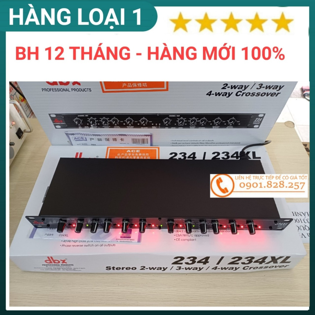 Thiết bị chỉnh âm crossover DBX 234XL hàng loại 1 cao cấp - dbx 234 xl - crossover DBX - crossover