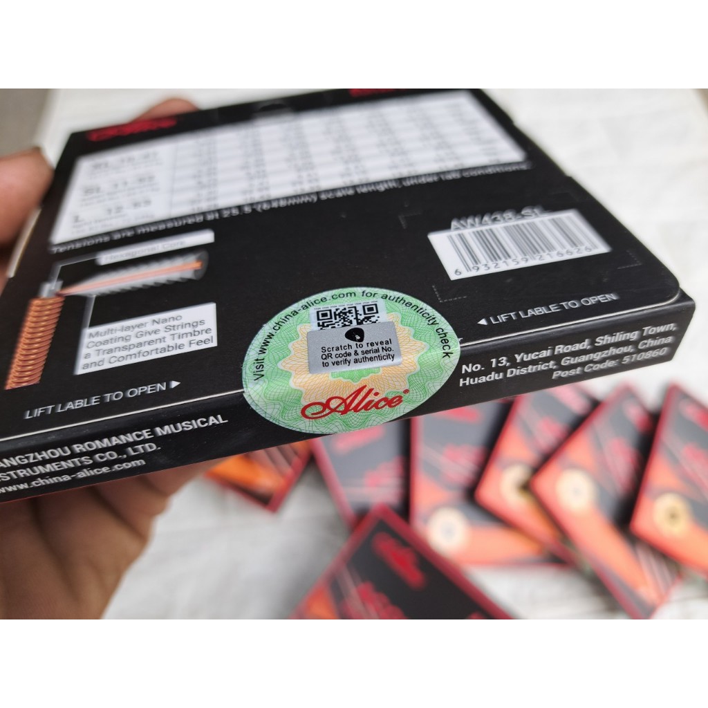 Bộ dây đàn guitar acoustic AW438