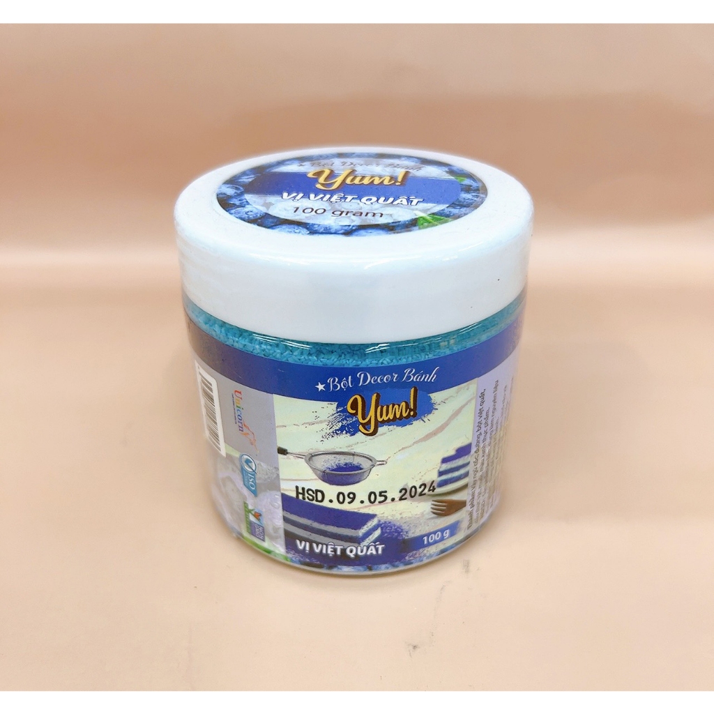 Bột Decor Bánh Vị Việt Quất 100gr