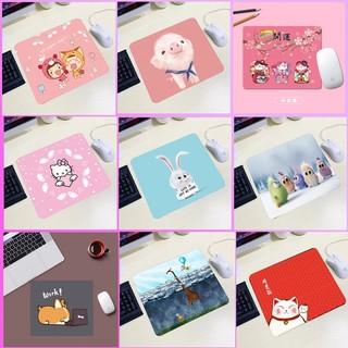 Miếng lót chuột, mouse pad cute nhỏ dễ thương dùng trong văn phòng, 29Deta  kích thước 21x26 nhiều mẫu lựa  chọn