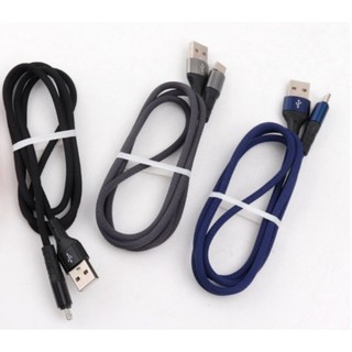 Dây cáp sạc điện thoại bọc dù siêu bền - loại tốt - chân sạc ip, micro, type c
