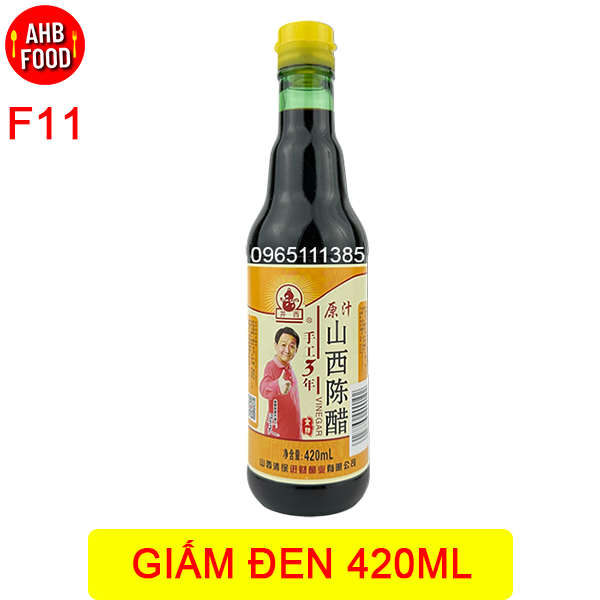Giấm Đen/ Giấm Trần 420ml - Nội địa TQ