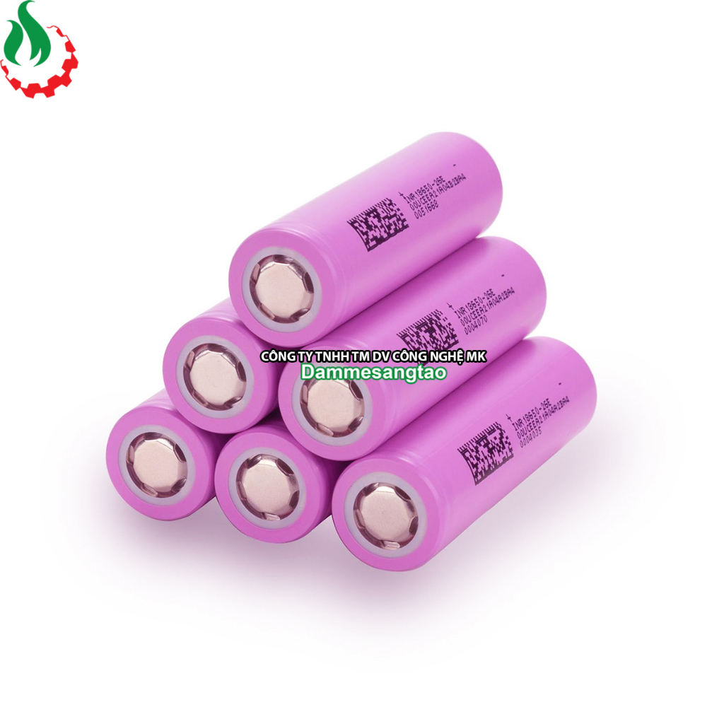 Cell pin 18650 DMEGC Li-ion 3.7V 2600mah 5C - Xả 13A