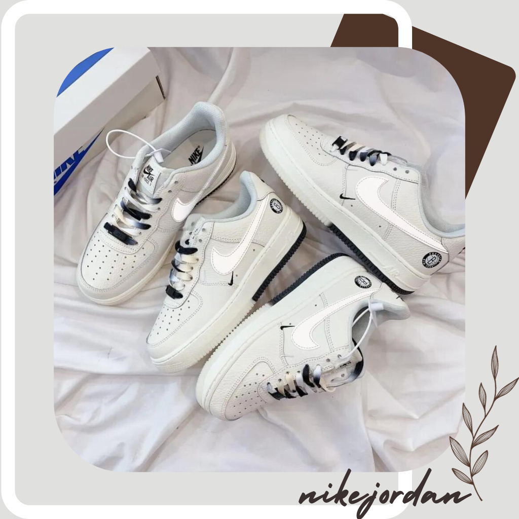 Giày Nike_AF1 Nam Nữ, Giày Air Force 1 Dây Thừng + Âm Dương Hàng Đẹp Full Box Bill