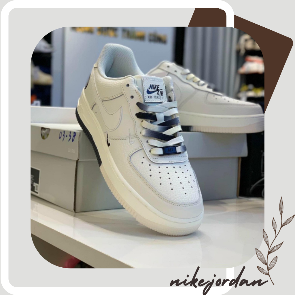 Giày Nike_AF1 Nam Nữ, Giày Air Force 1 Dây Thừng + Âm Dương Hàng Đẹp Full Box Bill