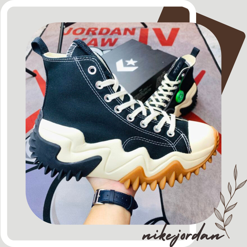 Giày Converse_Run Star Motion Đế Cao Nam Nữ, Giày Converse_Đế Răng Cưa Full Box