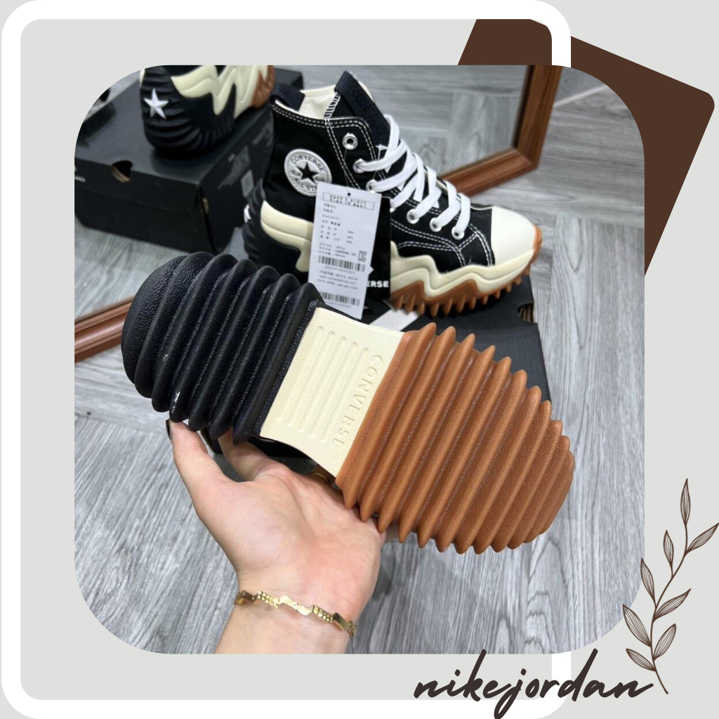 Giày Converse_Run Star Motion Đế Cao Nam Nữ, Giày Converse_Đế Răng Cưa Full Box