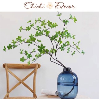 Lá giả - cành thạch nam cao su loại đẹp (88cm) decor, trang trí nhà cửa