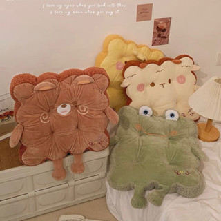 Đệm ngồi bệt lót ghế hình thú hoạt hình ngộ nghĩnh Nệm lót tăng chiều cao tựa lưng ghế lái ô tô