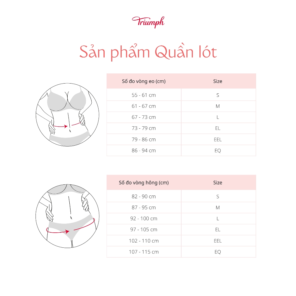 Quần lót nữ thoáng mát cao cấp Triumph BLISSY 10 MIDI