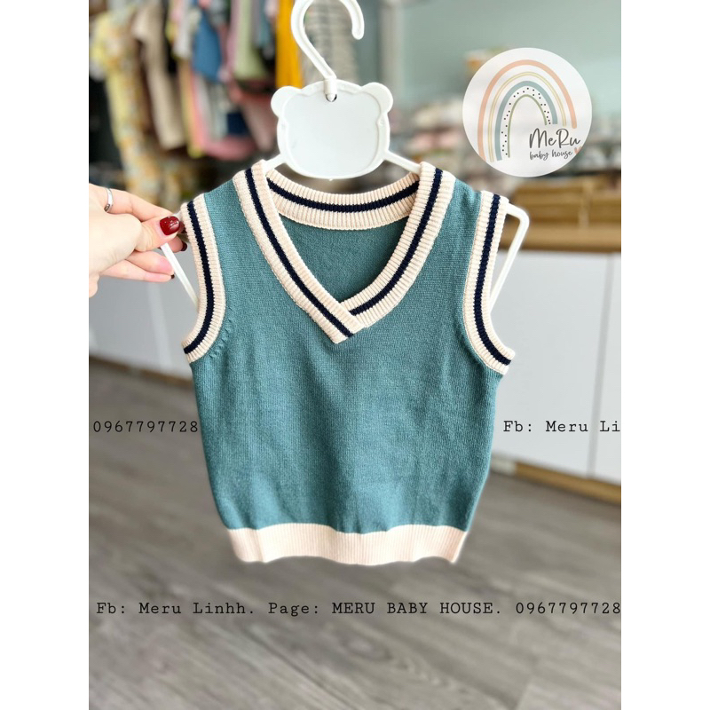 Ualarogo - Gile len Uala mềm đep cho bé 1-5y