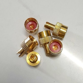 Combo 6 nắp van bơm lốp xe đầu có khe cực tiện lợi cho xe hơi, xe máy, nắp vòi xe máy  kèm mở kim ti van vòi