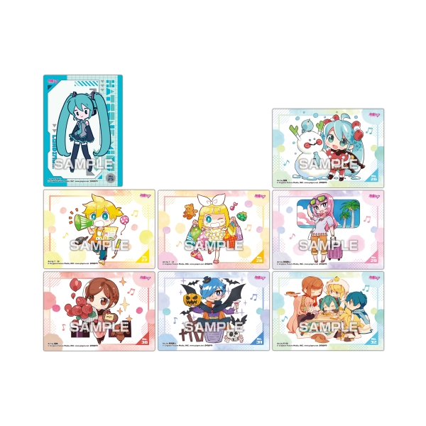 Thẻ clear lấp lánh nhân phẩm Hatsune Miku Sparkly vol 1