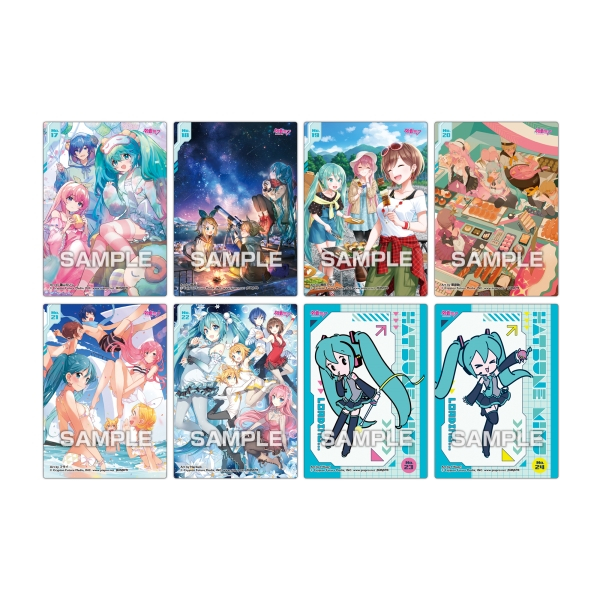 Thẻ clear lấp lánh nhân phẩm Hatsune Miku Sparkly vol 1