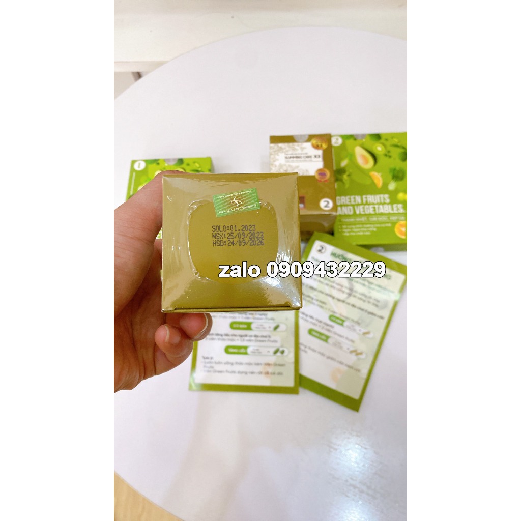 Viên Thảo Mộc Giảm Cân Slimming Care X3 Số 1 và Số 2 Tặng Thạch Cần Tây