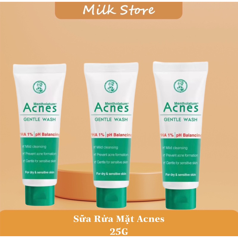 Sữa Rửa Mặt Acnes Ngăn Ngừa Mụn Và Kháng Khuẩn 25G (Khuyến mãi giá tốt) date 2026