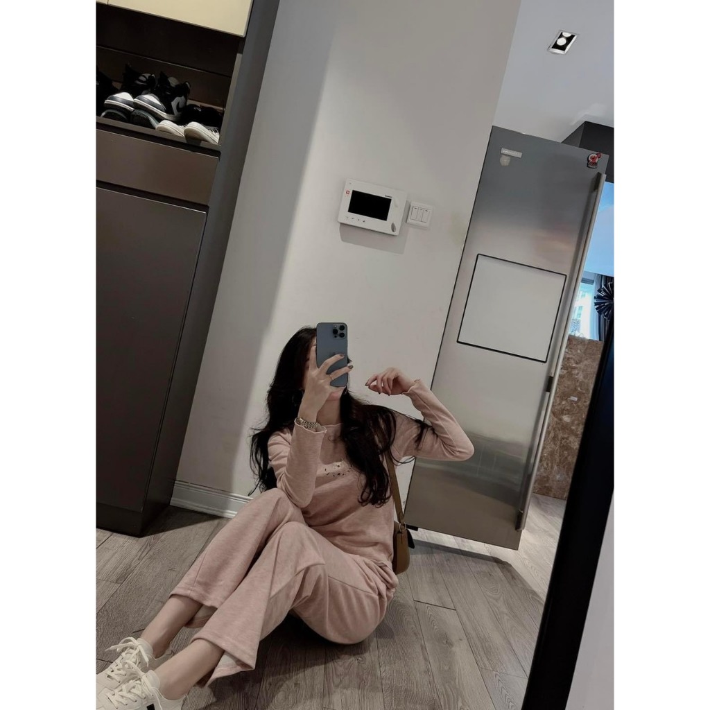BỘ TĂM ZIP HỒNG THÊU THỎ