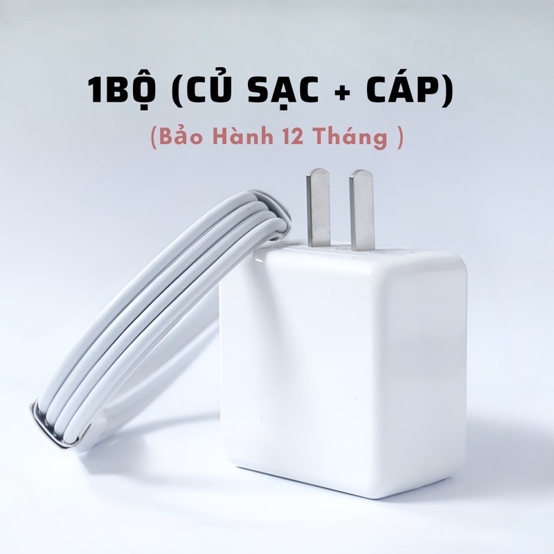 Combo Củ Cáp Sạc Nhanh PD 20W Usb C-L