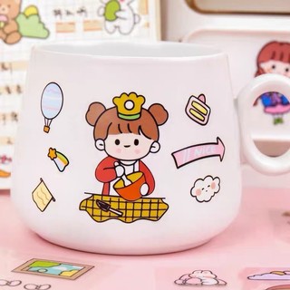Miếng Dán Sticker Cute trang trí Decor siêu dễ thương