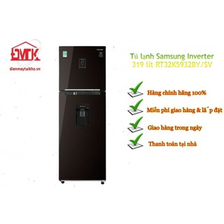 Tủ lạnh samsung inverter 319 lít rt32k5932by/sv