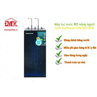 Máy lọc nước RO nóng nguội lạnh Sunhouse SHA76215CK 9 lõi - Điện Máy Tại Kho