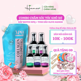 Ủ Tóc Biotin MPQ 500ml Và Dầu Dưỡng Tóc HAMOO Hương Nước Hoa Giúp Chăm Sóc Tóc Phục Hồi Sâu Suôn Mượt