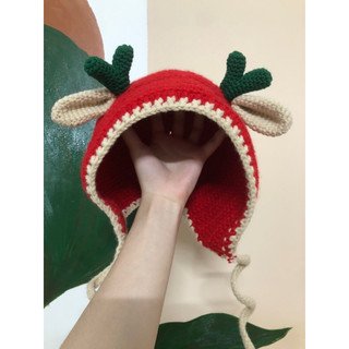 nón len tuần lộc noel