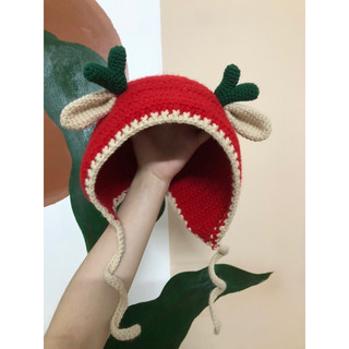 nón len tuần lộc noel