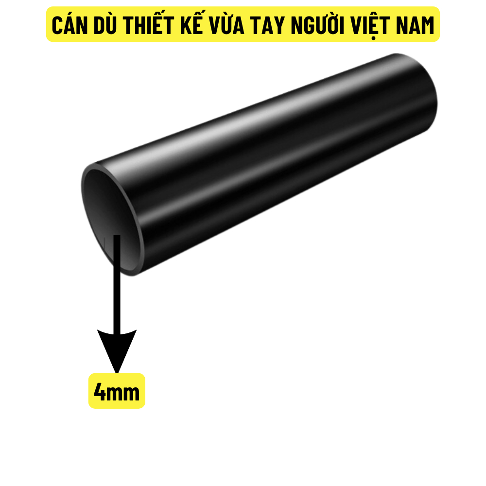 🌂 Ô cỡ lớn che đủ 3 người, dù che mưa size siêu to tán rộng 132cm, ô che nắng cán thẳng cao cấp - BH 12 tháng
